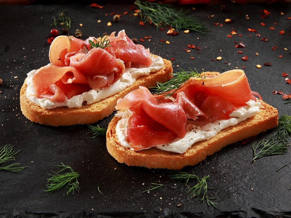 Tapa De Jamón y Burrata